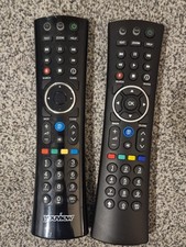 two Remote Controls For Humax PVR Freeview HD Recorder used working 