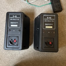 Pair of EV (AV S-40 )Speaker (Compact Monitors)