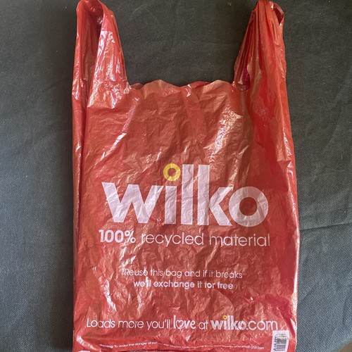 Collectible wilko carrier bag - collectible,