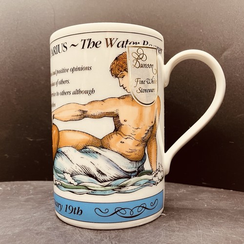 Vintage dunoon zodiac aquarius - vintage,