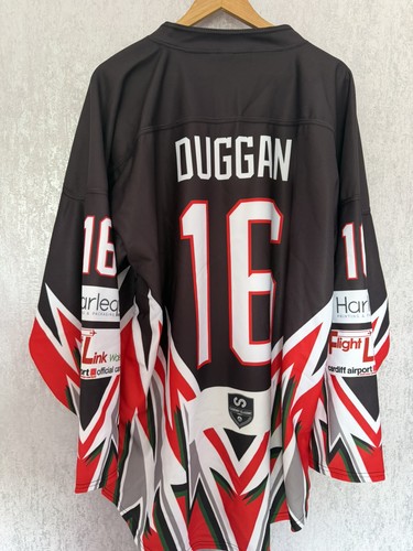 Cardiff devils match worn used - devils,
