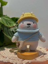 Crochet Ice Bear, Amigurumi