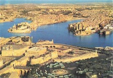 Malta Island Aerial view