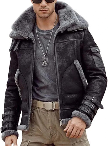 Men raf bomber leather - men's, b3
