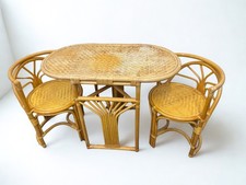Vintage Boho Bamboo and Rattan