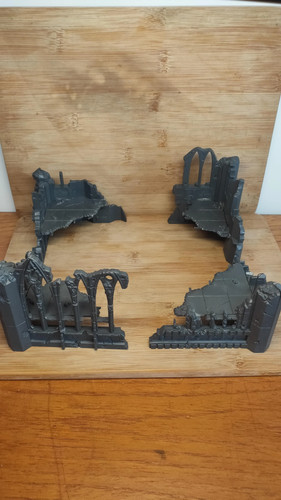 Warhammer 40k terrain walls - 40k,