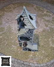 Ruined Watch Tower 3D Printed