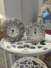 Rustic Small Table Clocks Decorative Desk Clock for Hotel, Home, Office