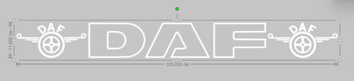 Daf truck stickers - daf, axle
