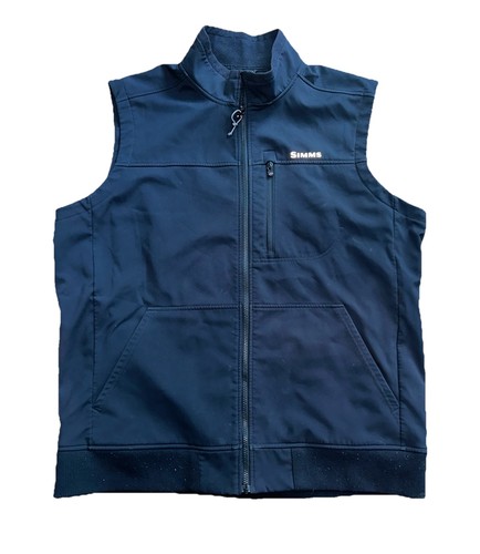 Simms vest mens 2xl black - vest,