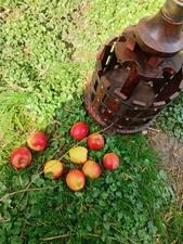 Vintage Wooden And Cast Iron