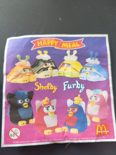 Shelby furby mip happy meal - shelby,