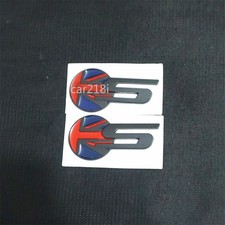 2x Blue Matte Black Red S