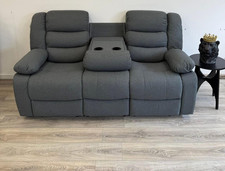 3 seater sofa manual recliner