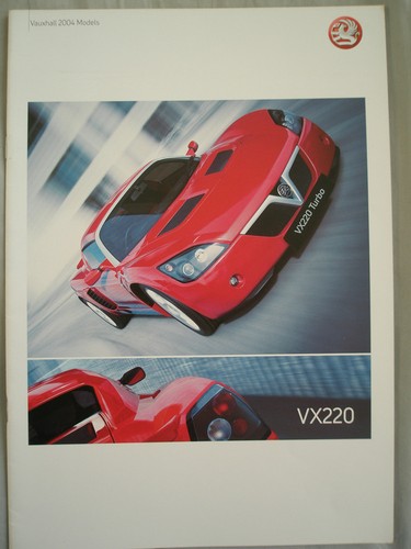 Vauxhall vx220 range - range, brochure