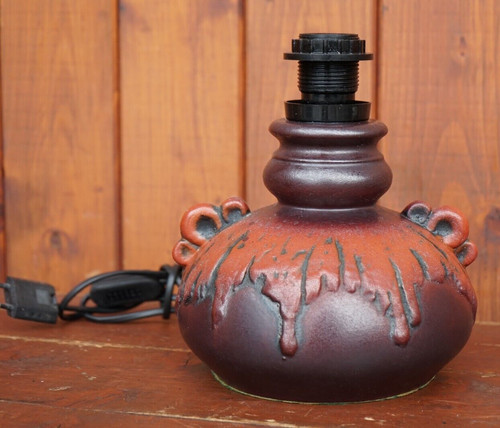 Vintage table lamp ceramic - table,