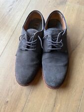 MENS TED BAKER WENTOL GREY/BLUE  SUEDE SHOES SIZE 9