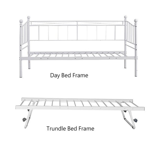 Austin metal bed frame day - bed,