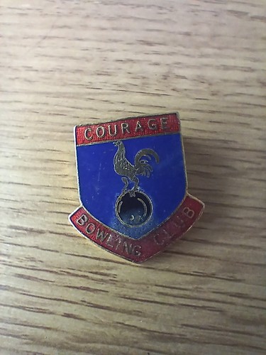 Vtg courage brewery bowling - vtg,