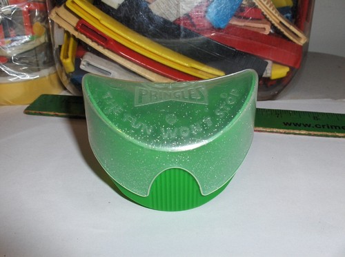 Vintage clear flake green - vintage, &
