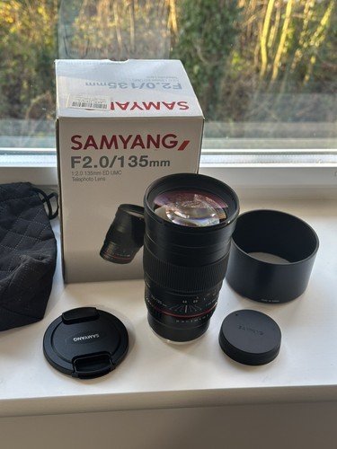 Samyang 135mm telephoto - 135mm, f2.0