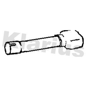 Klarius rear exhaust tail - exhaust,