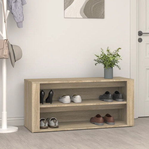 Walplus sonoma oak shoe - shoe, rack