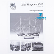 HMS Vanguard 1787 Ship Plans by Amati (B1100,04) – 74 Gun Ship of the Line