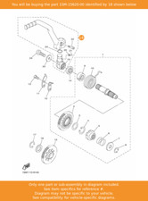 YAMAHA Kick Crank Assy