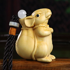 LS086 - 2" Boxwood Carving