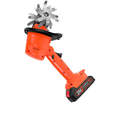 Handheld Electric Micro Tiller Hoe Rotary Mini Tiller Cordless Garden Tools UK