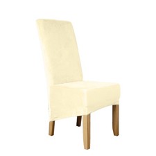 Large Velvet Chair Cover