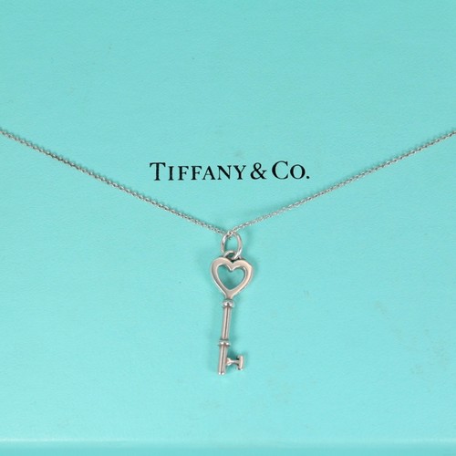 Tiffany heart key - &,