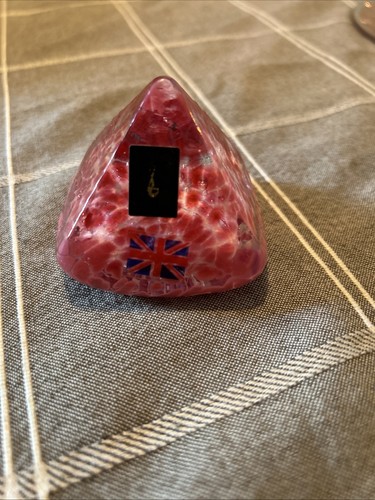 Langham glass paperweight - langham,