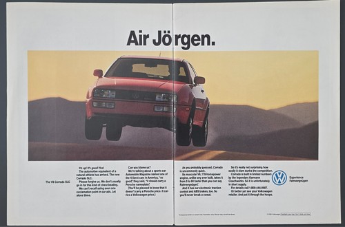1993 print volkswagen v6 - volkswagen,