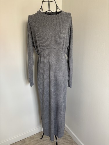 Topshop grey rib - topshop, long