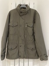Men’s BARBOUR sapper olive green NYLON jacket, size S