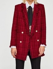 Zara Woman BNWT Woven boucle