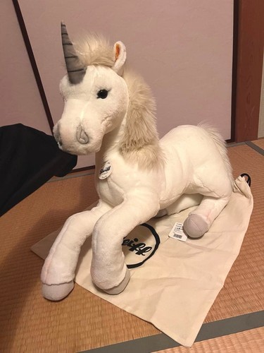 Plush toy steiff unicorn - toy,