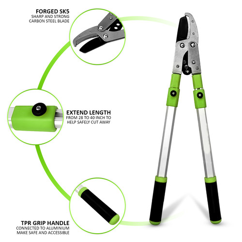 Gardening telescopic anvil - gardening,