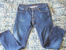 Nudie Lean Dean Jeans 30W/27 Leg - Zip Fly