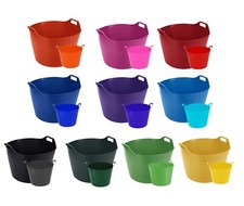 20L + 75L Plastic Flexi Tub