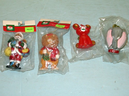 Vtg lot nos xmas blow - 4,
