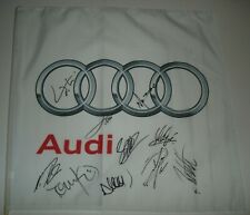 Le Mans 14 Winners Audi Last Win R18 Signed Flag