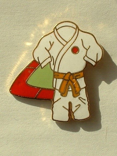 Pin judo kimono - judo,