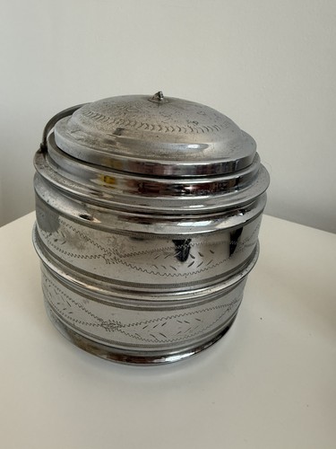Vintage silver plated - plated, biscuit