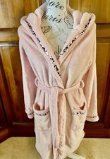 Ladies pink Lipsy dressing gown size 10-12