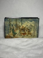 Vintage Russian Lacquer Box