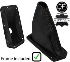 BROWN STITCH LEATHER HANDBRAKE