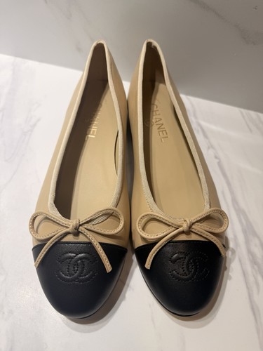 Chanel ballerina leather - chanel,